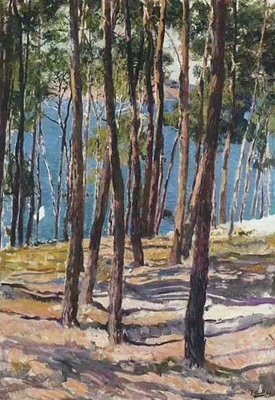 Pine Trees Joaquin Sorolla